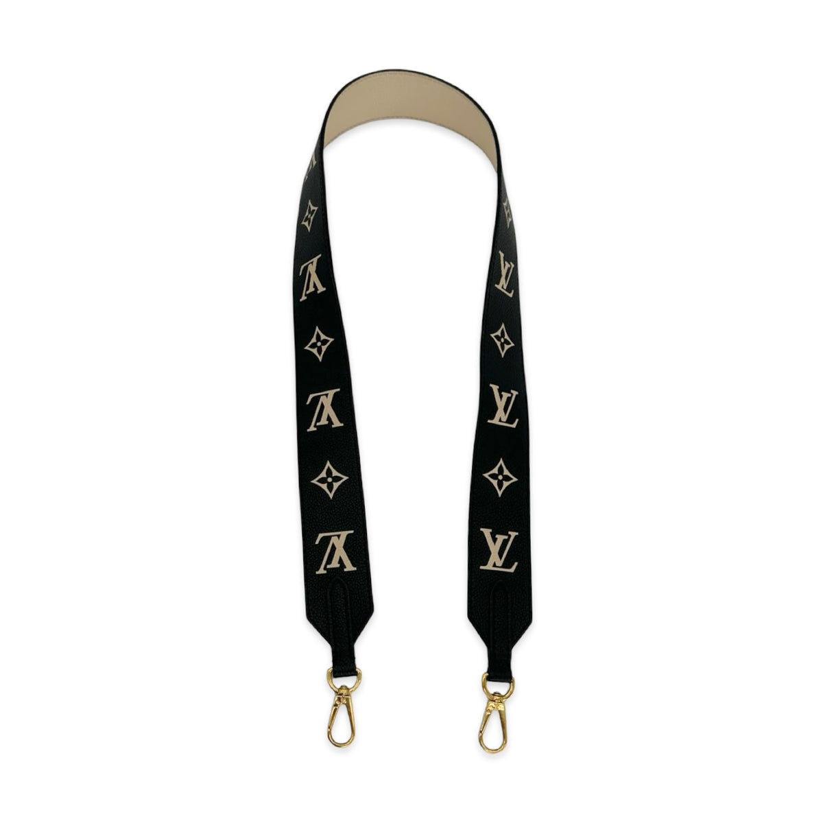Louis Vuitton Monogram Empreinte Bicolor Bandouliere Strap