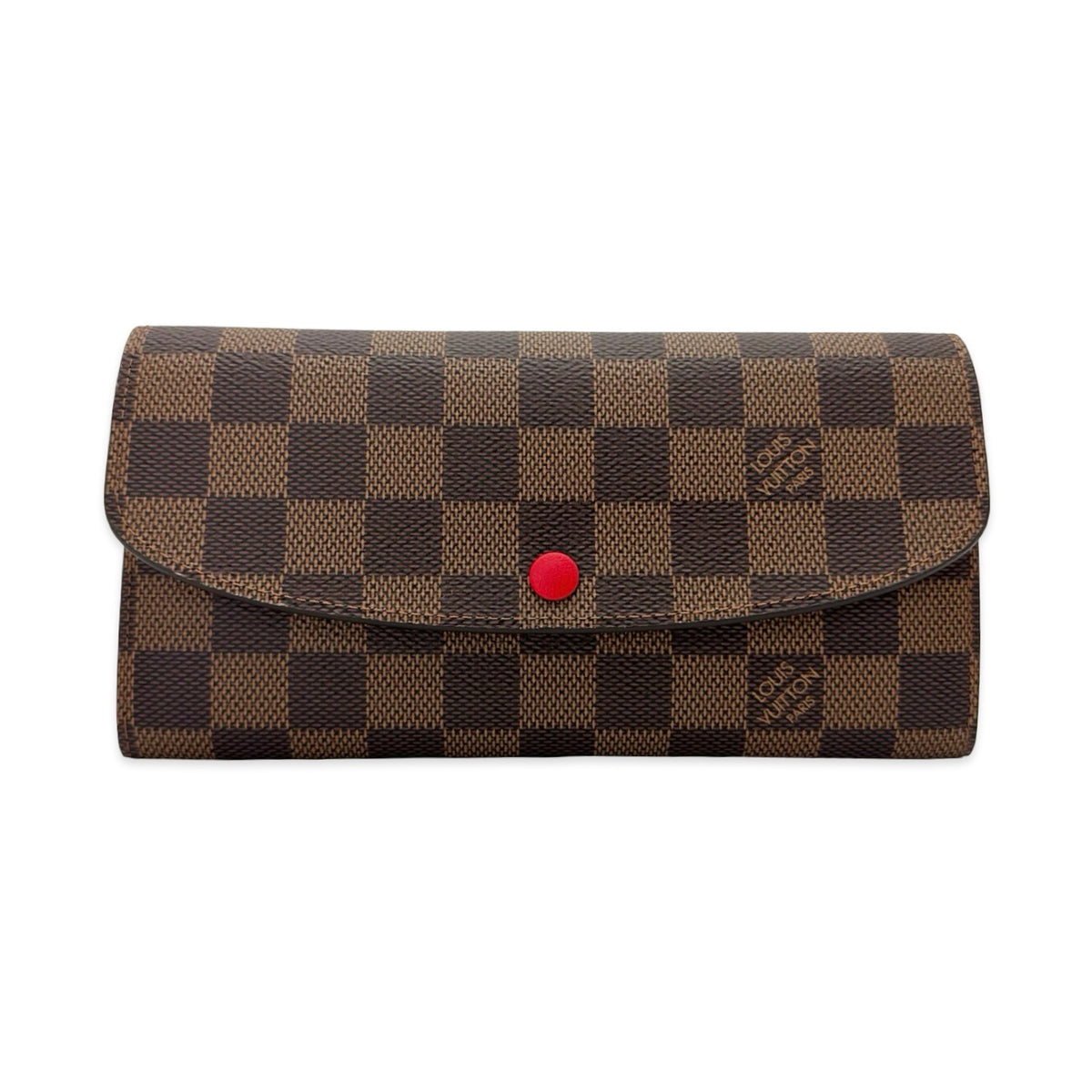 Louis Vuitton Damier Ebene Emilie Wallet