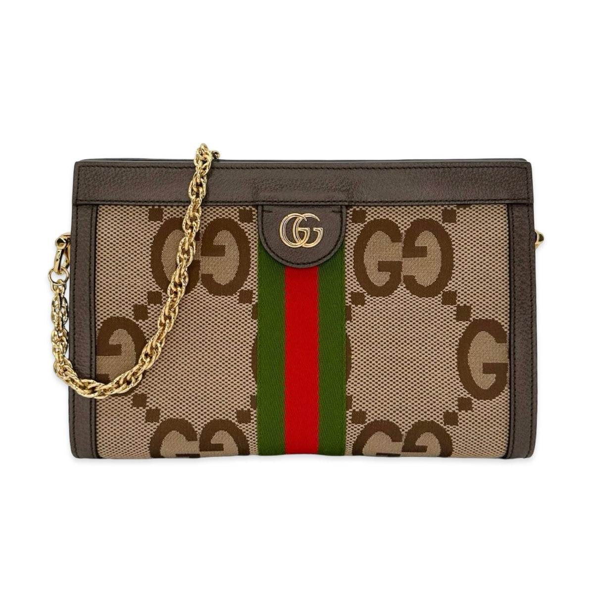 Gucci Jumbo GG Ophidia Chain Shoulder Bag