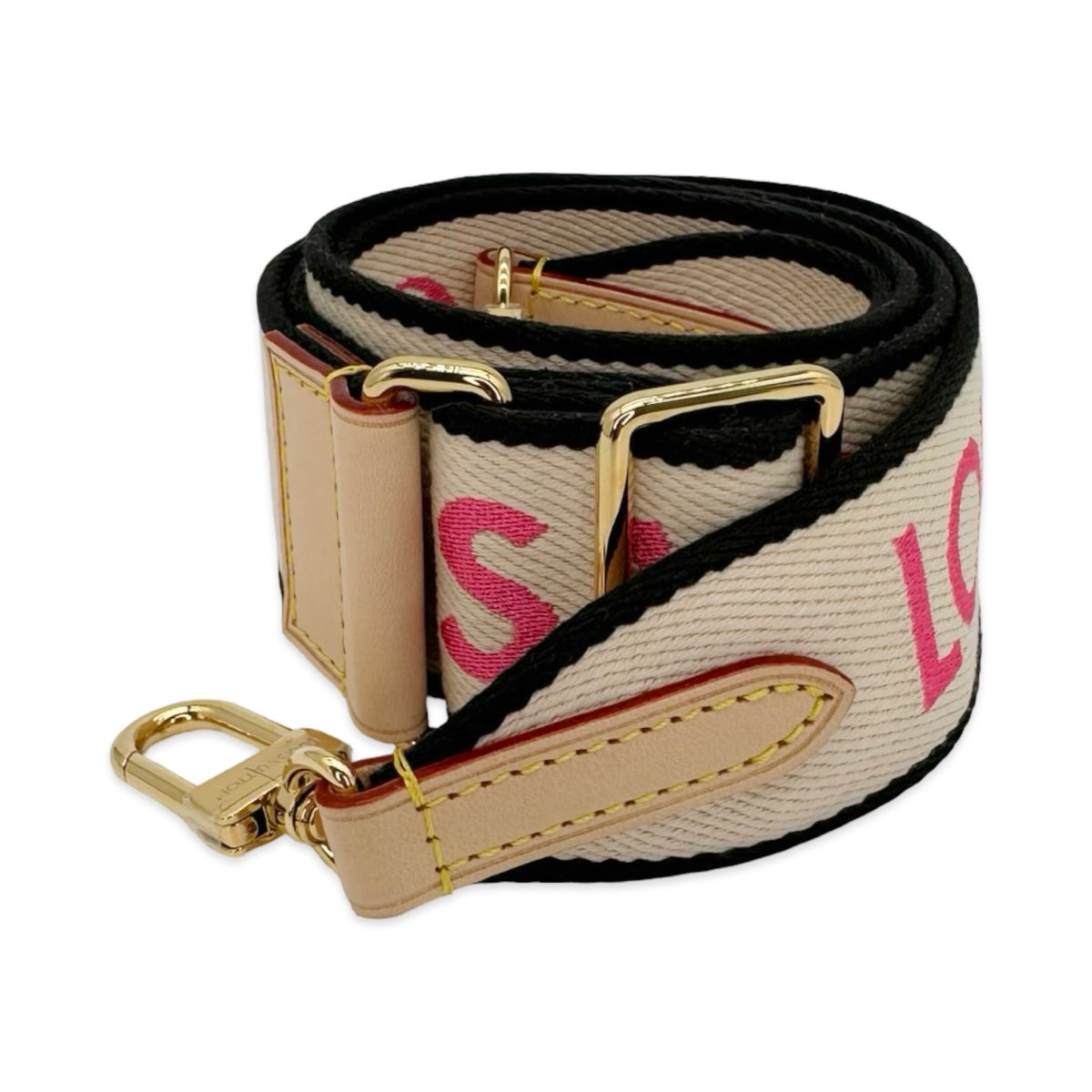 Louis Vuitton Canvas Jacquard Adjustable Bandouliere Strap