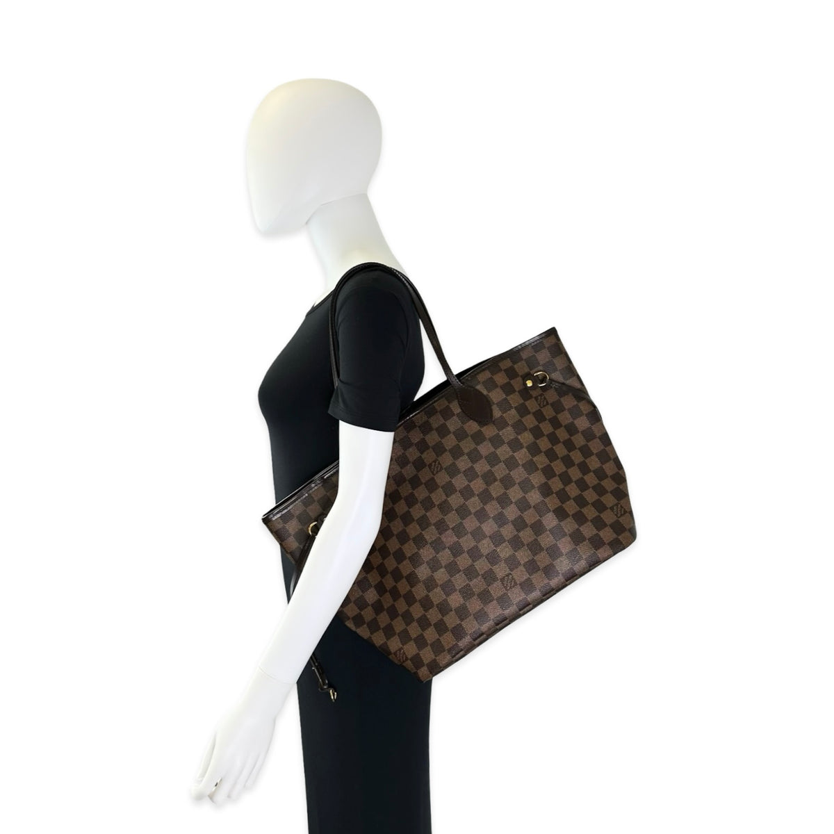 Louis Vuitton Damier Ebene Neverfull MM