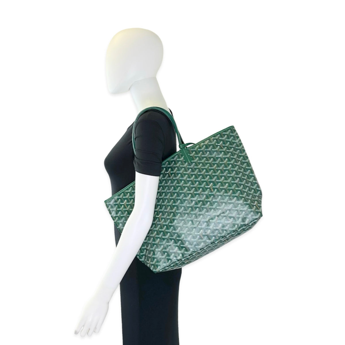 Goyard Goyardine Saint Louis PM Tote