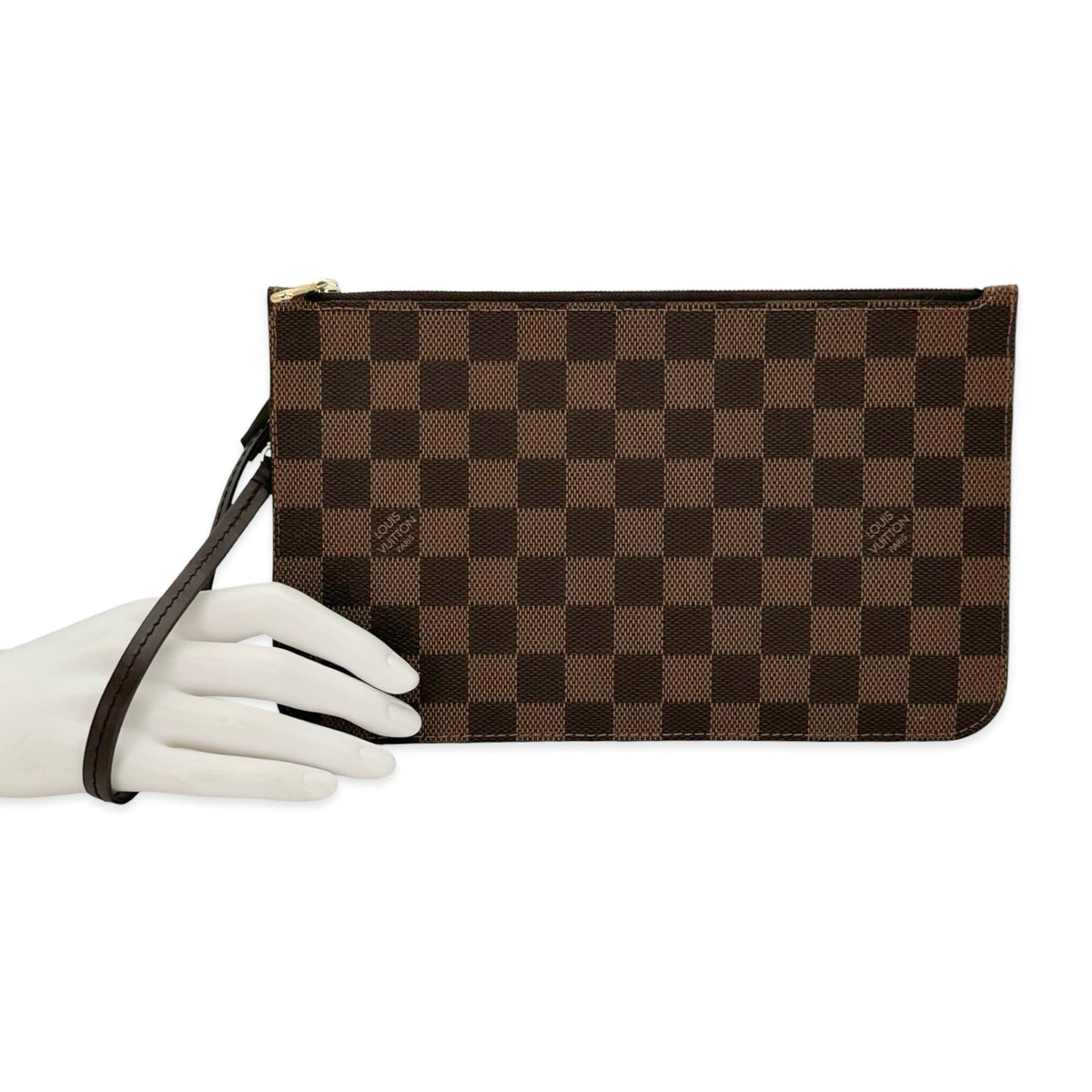 Louis Vuitton Damier Ebene Neverfull Pochette