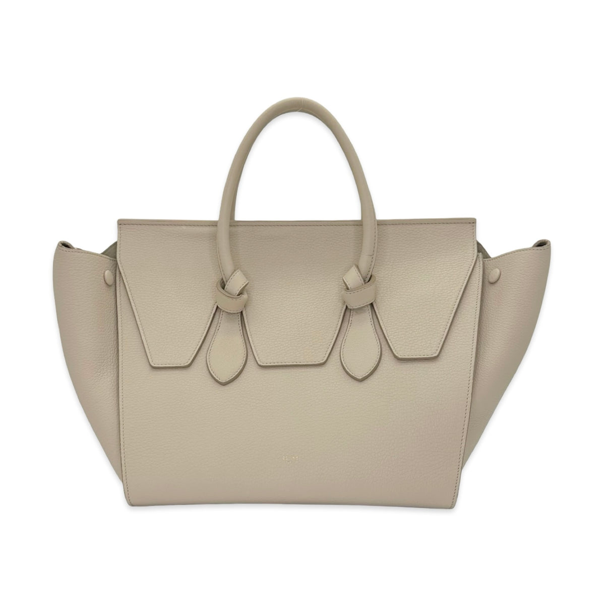 Celine Grainy Calfskin Tie Knot Tote