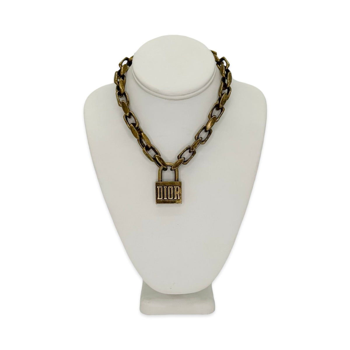 Christian Dior Lucky Locket Pendant Necklace