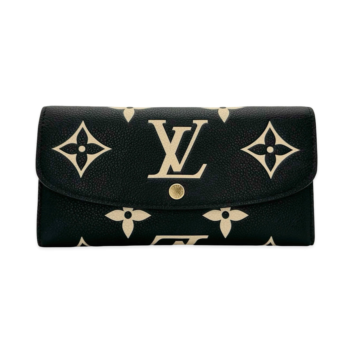 Louis Vuitton Monogram Empreinte Bicolor Emilie Wallet