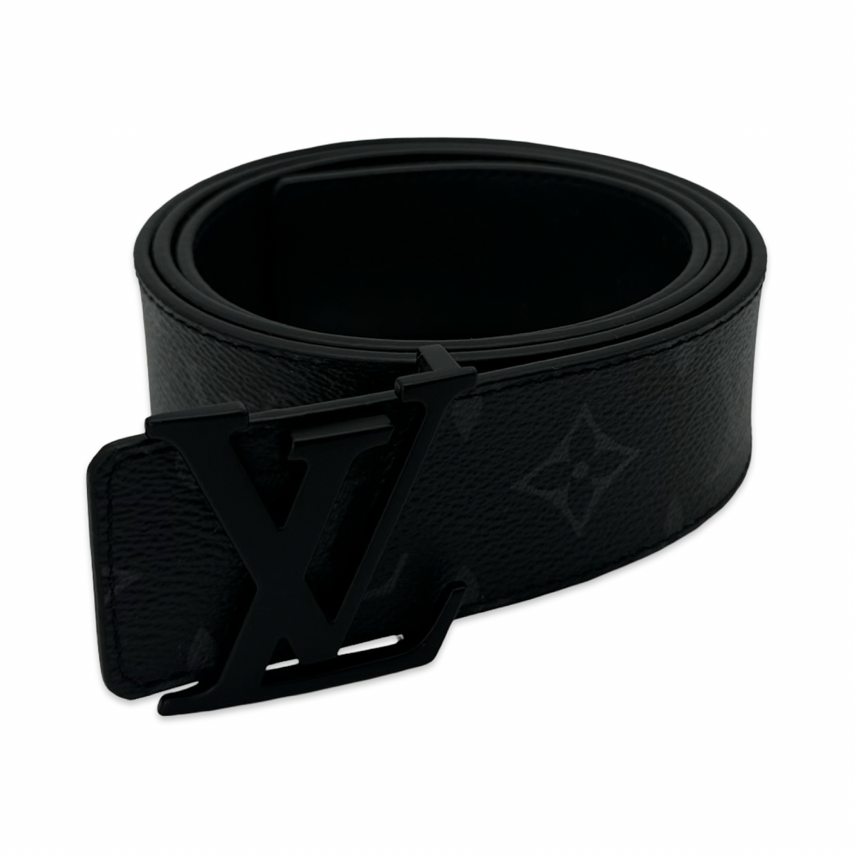 Louis Vuitton LV Initiales Monogram Eclipse Reversible Belt