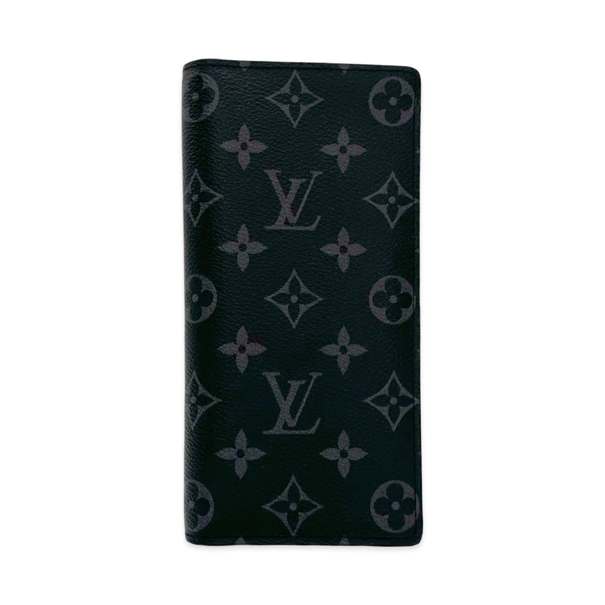 Louis Vuitton Monogram Eclipse Brazza Wallet