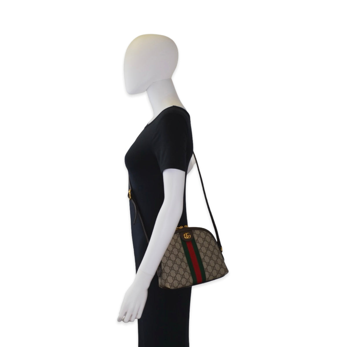 Gucci GG Supreme Small Dome Crossbody