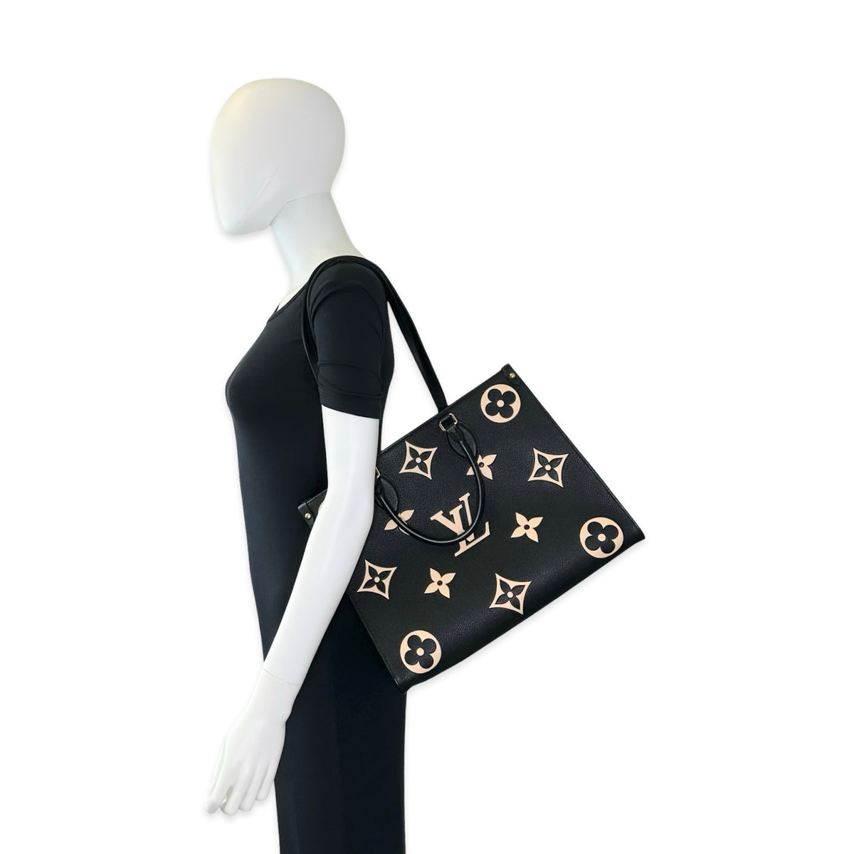 Louis Vuitton Monogram Empreinte Bicolor Onthego MM
