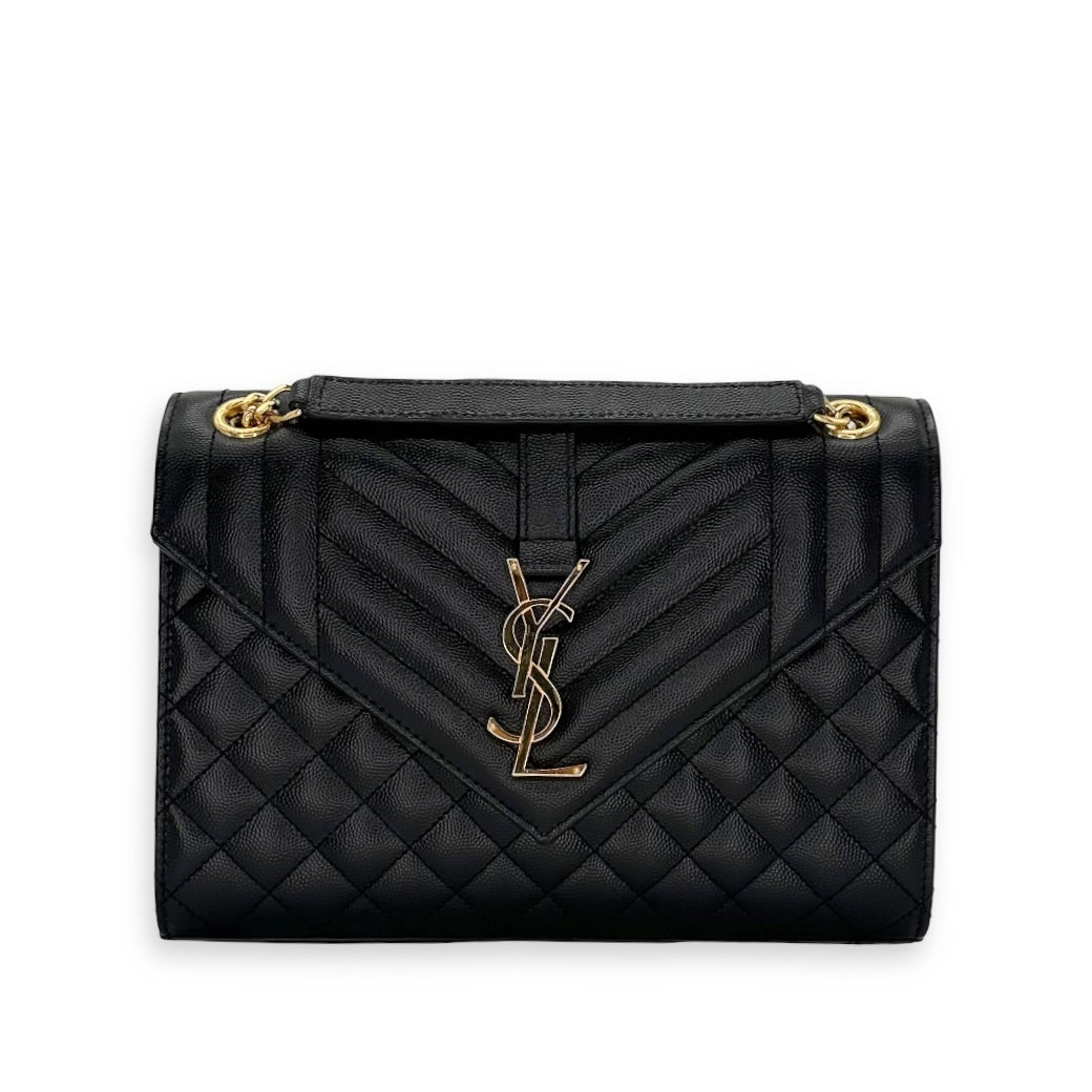 Saint Laurent Triquilt Envelope Shoulder Bag