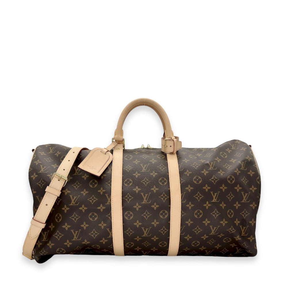 Louis Vuitton Monogram Keepall Bandouliere 55