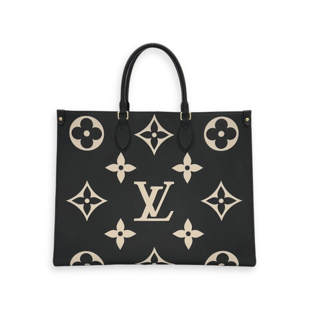 Louis Vuitton Monogram Empreinte Bicolor Onthego GM
