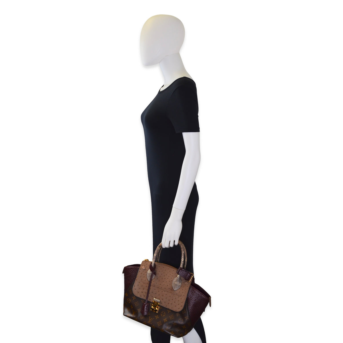 Louis Vuitton Ostrich Lizard Majestueux PM
