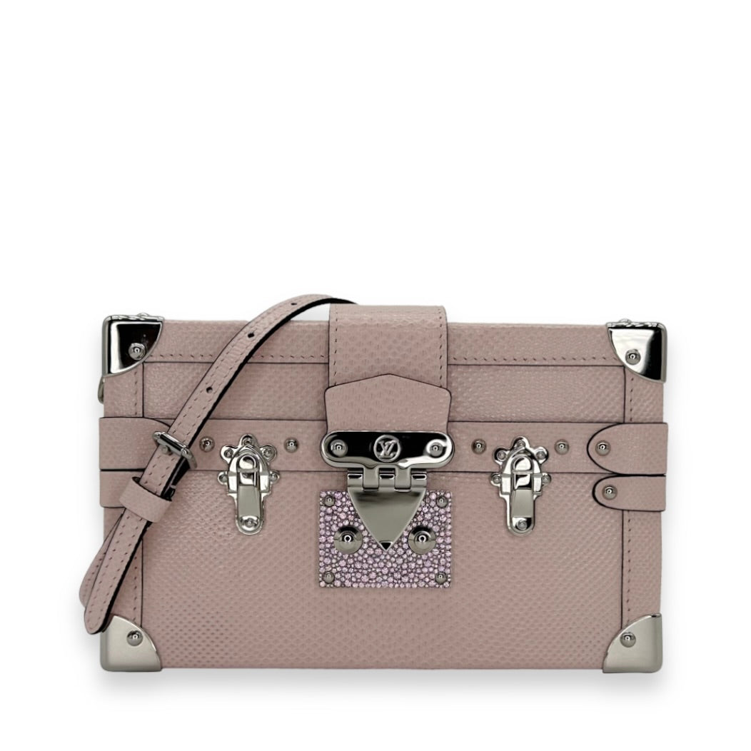 Louis Vuitton Lizard Crystal Petite Malle