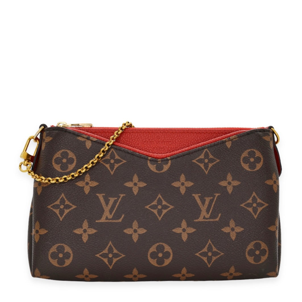 Louis Vuitton Monogram Pallas Clutch Pochette