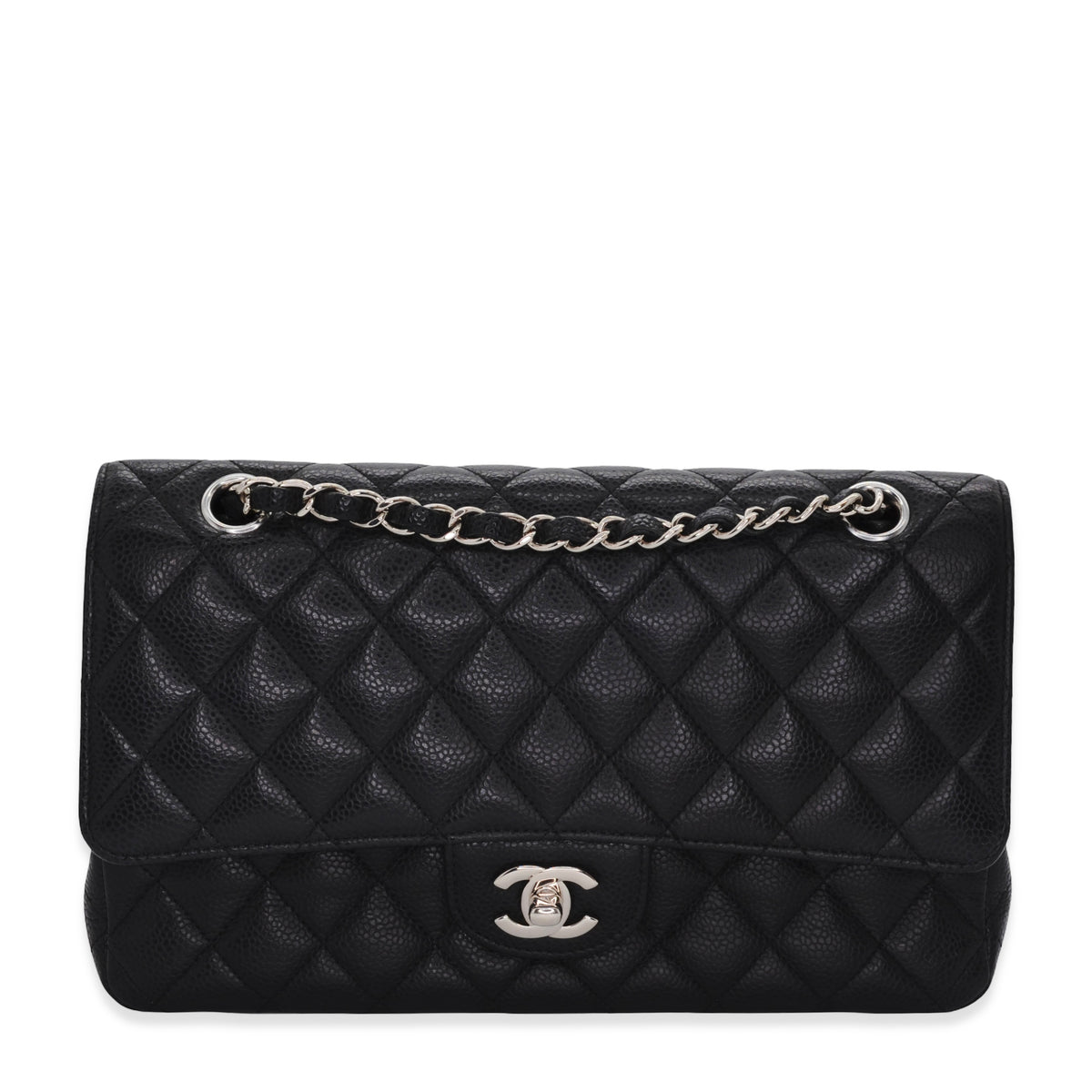 Chanel Quilted Caviar Medium Classic Double Flap