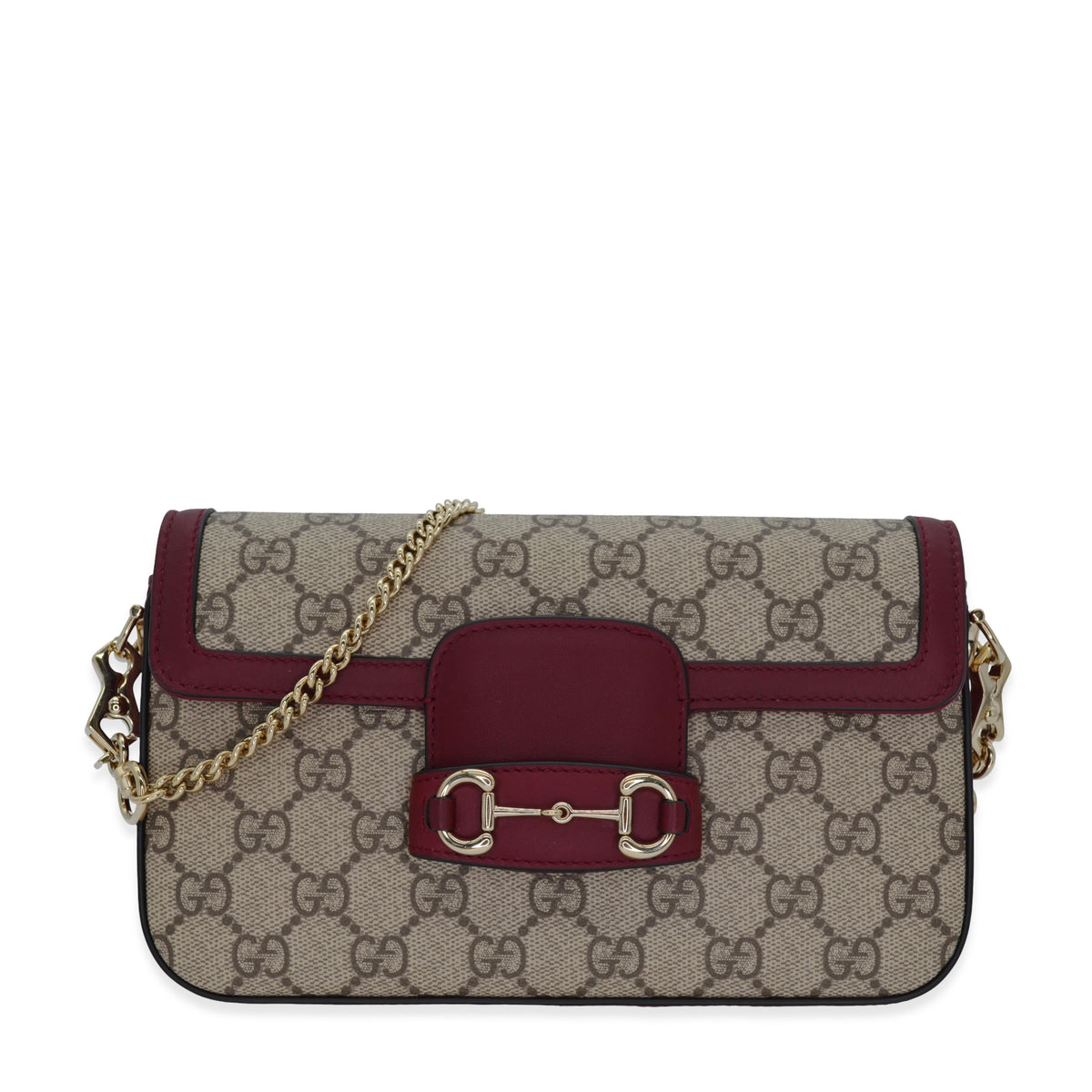 Gucci GG Supreme Horsebit 1955 Chain Pouch
