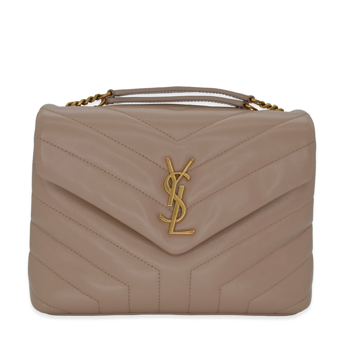 Saint Laurent Quilted Calfskin Sall LouLou
