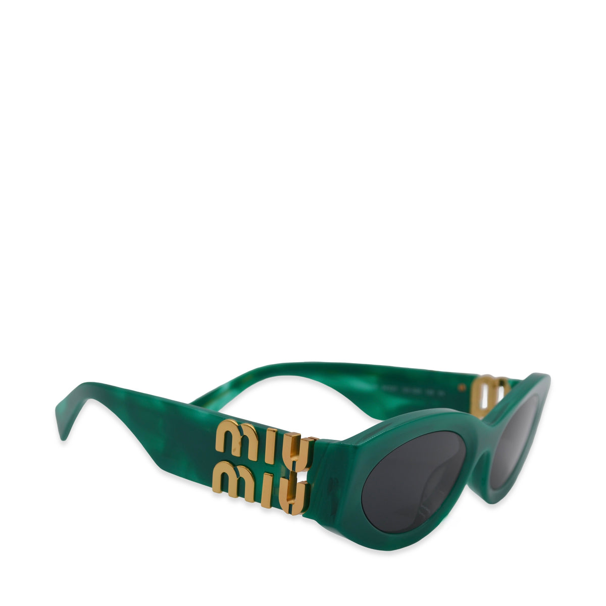 Miu Miu Glimpse Oval Sunglasses