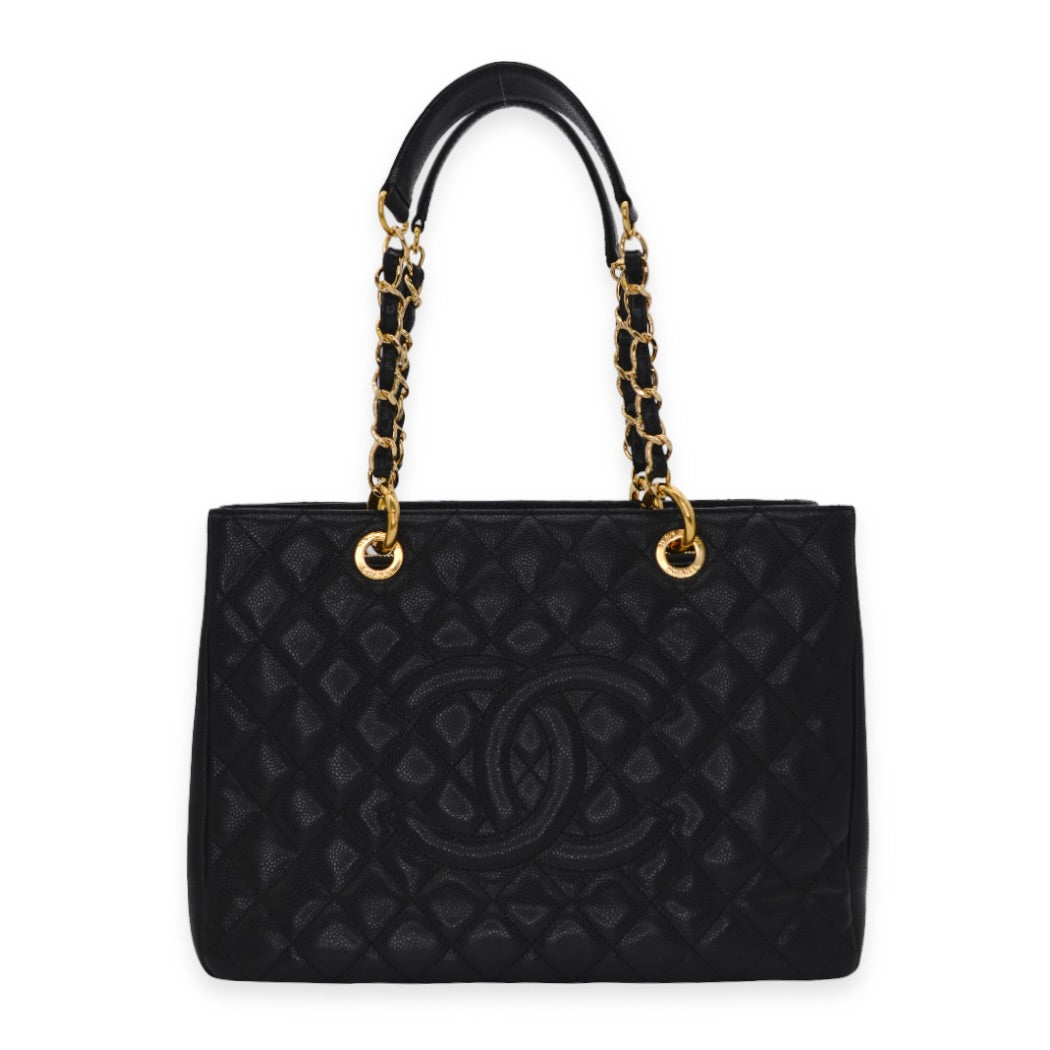 Chanel Quilted Caviar Grand Shopping Tote