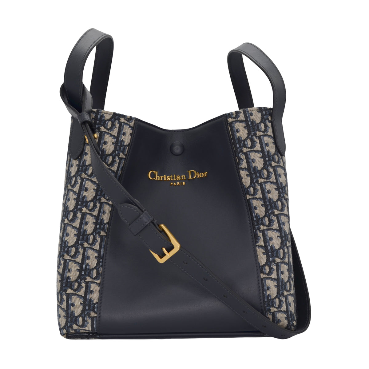 Christian Dior Oblique Small Signature Bucket Bag