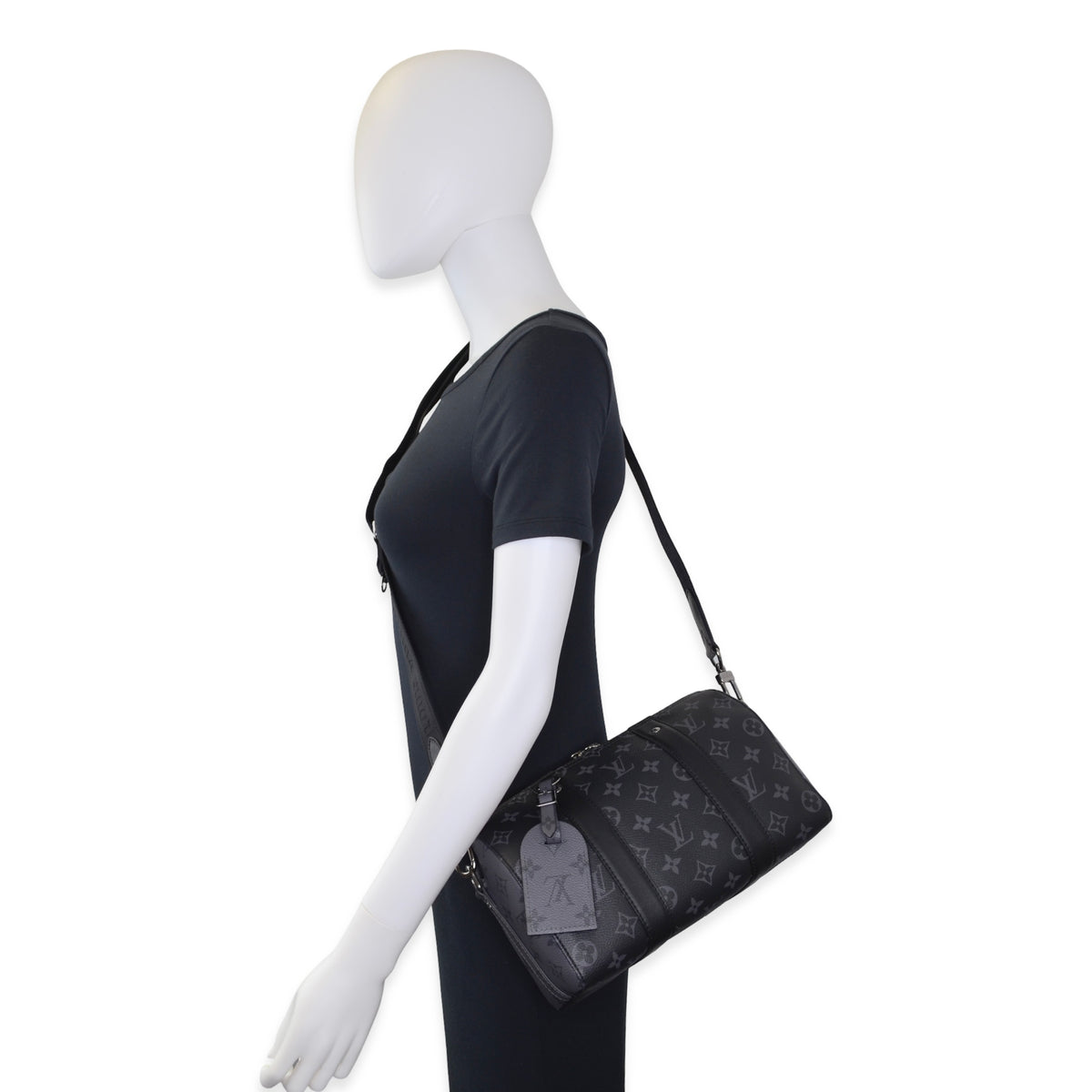 Louis Vuitton Monogram Eclipse City Keepall