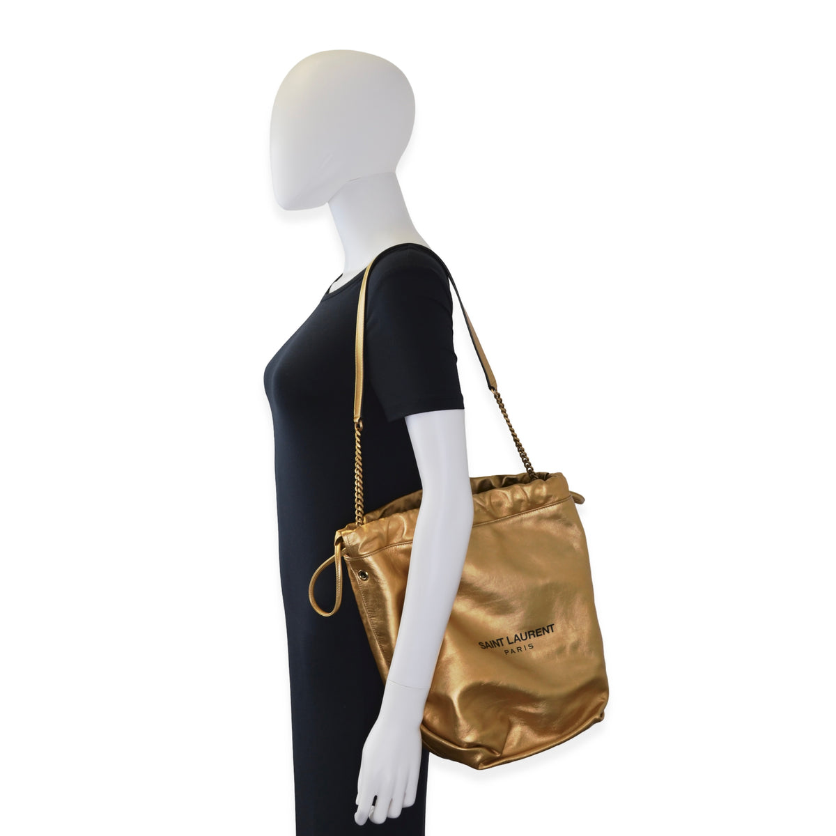 Saint Laurent Teddy Bucket Bag