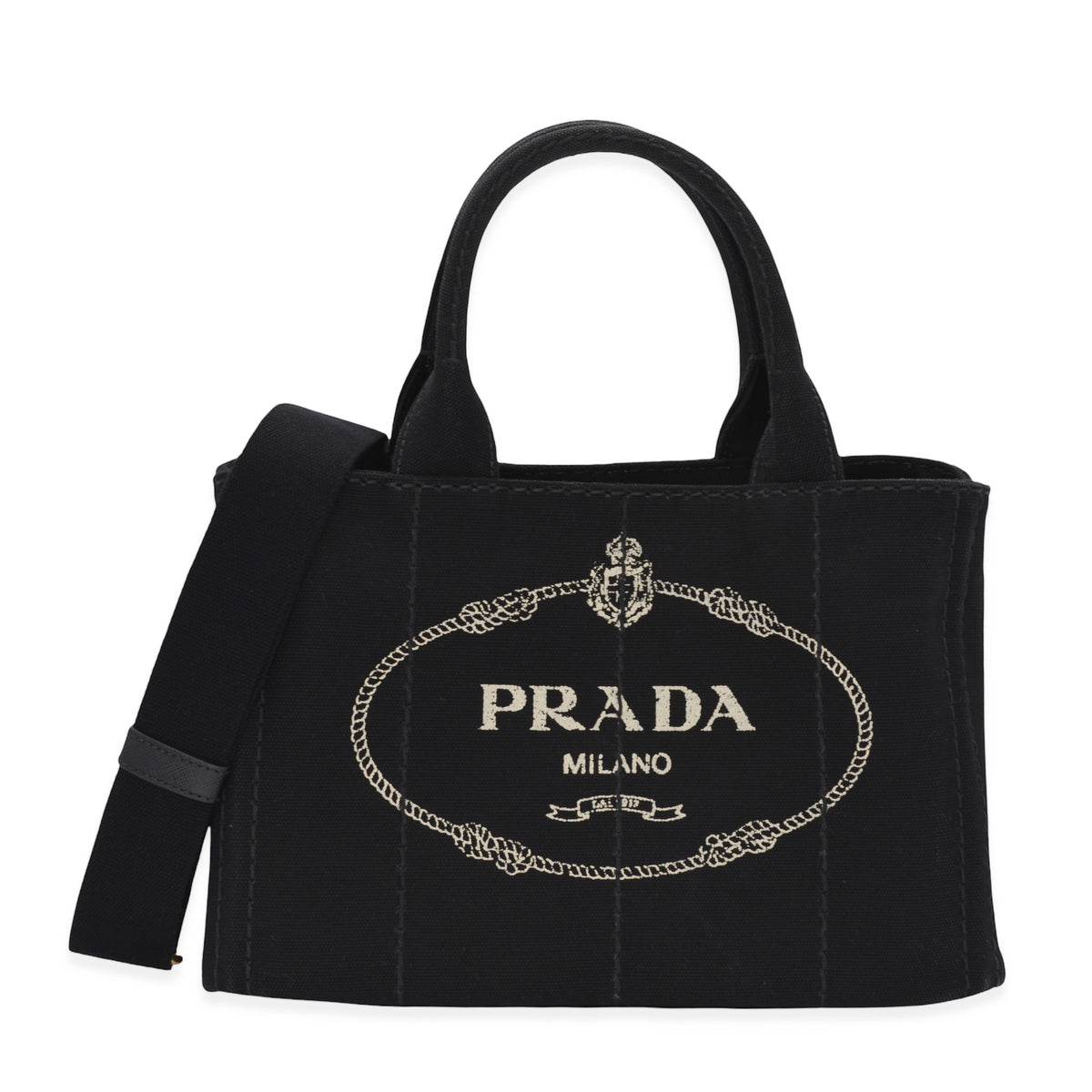 Prada Canvas Canapa Tote