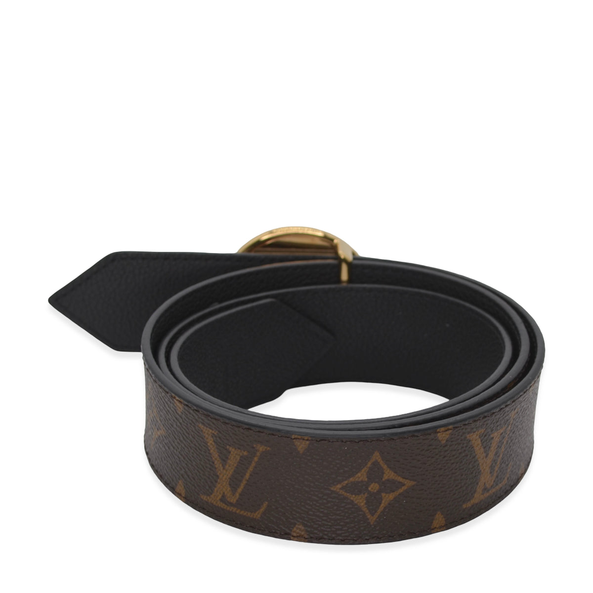 Louis Vuitton Monogram Reversible LV Circle Belt