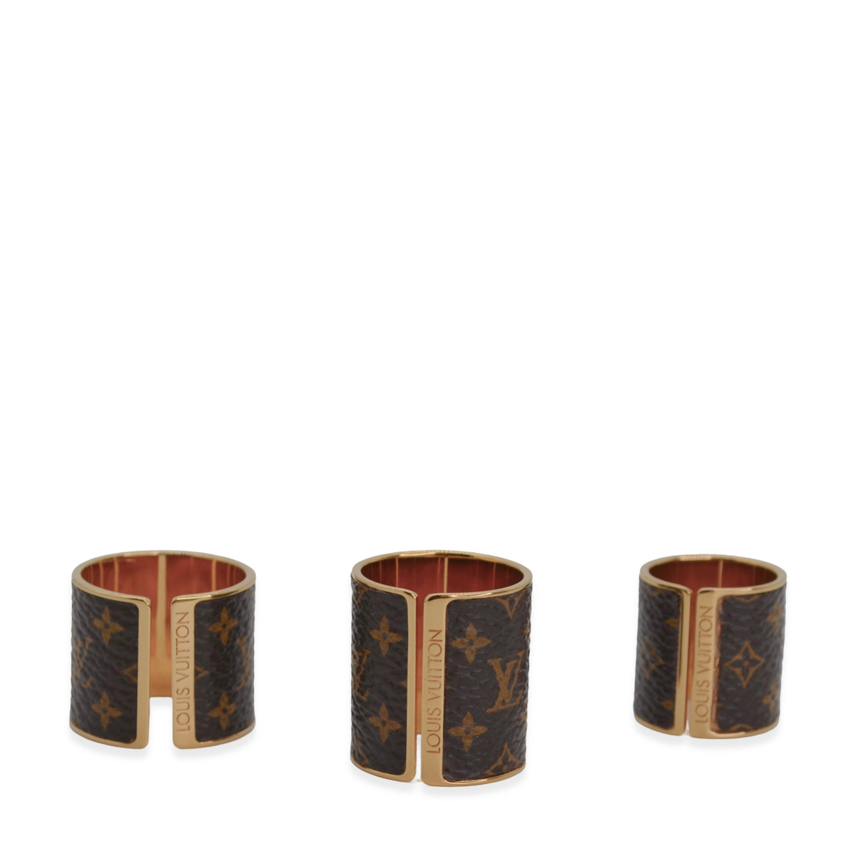 Louis Vuitton Monogram Ring Trio