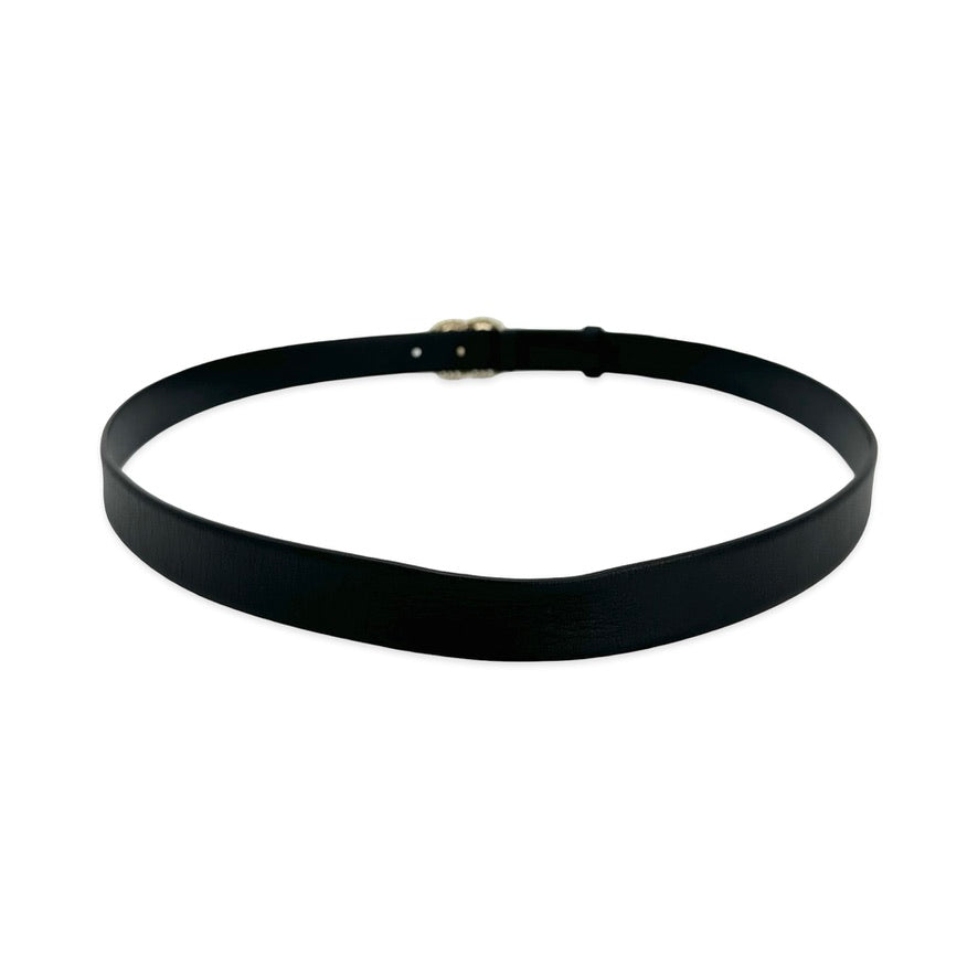 CHANEL: Calfskin CC Crystal Chain Belt – Luv Luxe Scottsdale