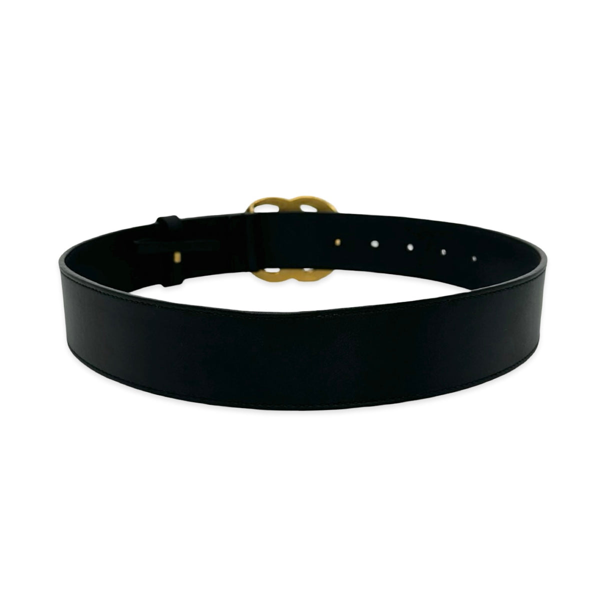 Calfskin Leather GG Marmont Wide Leather Belt