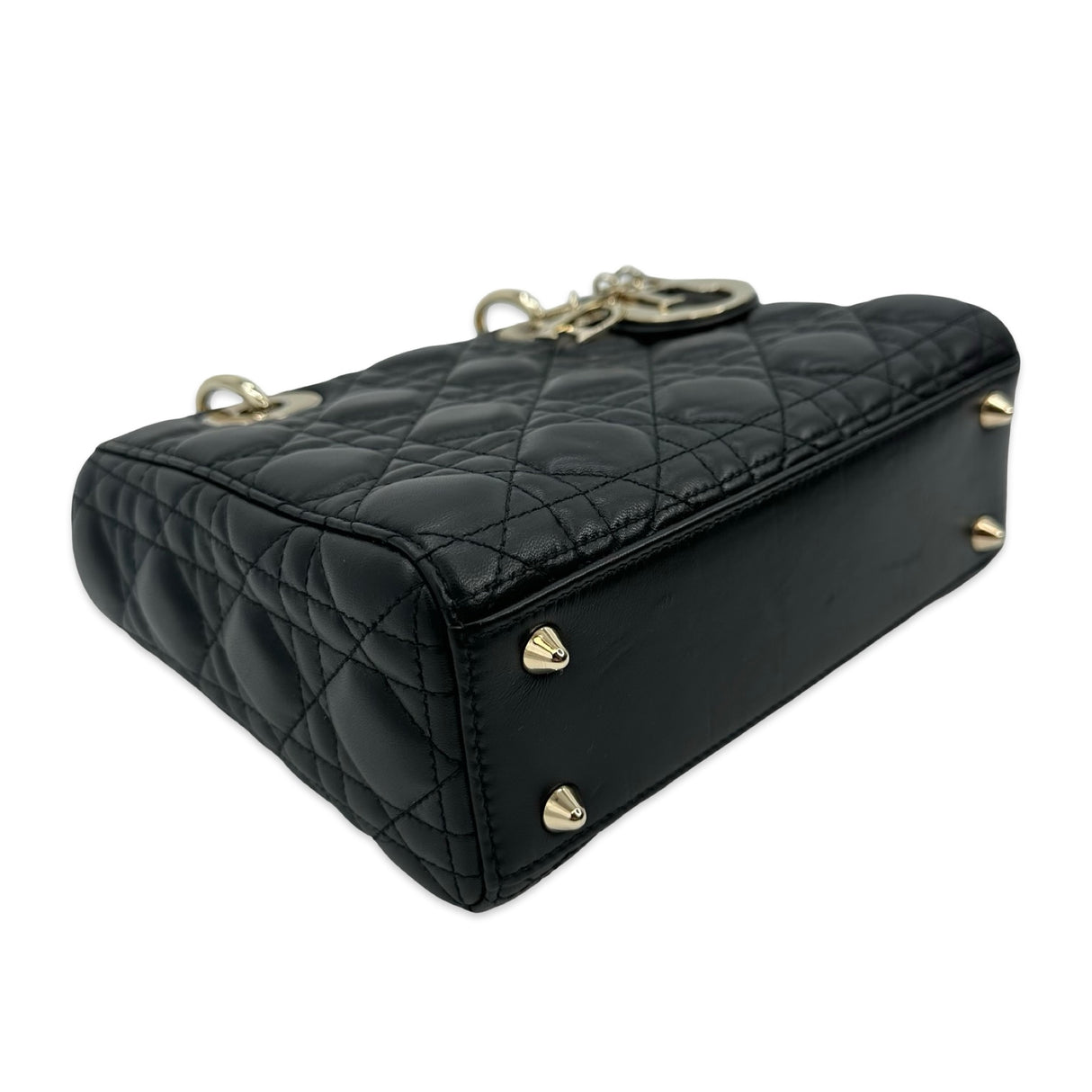 CHRISTIAN DIOR: Cannage Small My ABCDior Lady Dior