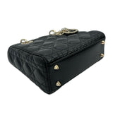 CHRISTIAN DIOR: Cannage Small My ABCDior Lady Dior