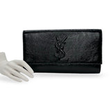 SAINT LAURENT: Patent Large Belle de Jour Clutch