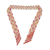 Silk Monogram Tiles By the Pool BB Bandeau