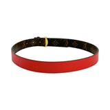 LOUIS VUITTON: Monogram Reversible Initiales Belt
