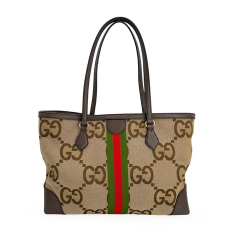 GUCCI: Jumbo GG Canvas Large Ophidia Tote