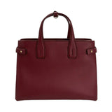 Calfskin Medium Banner Check Tote