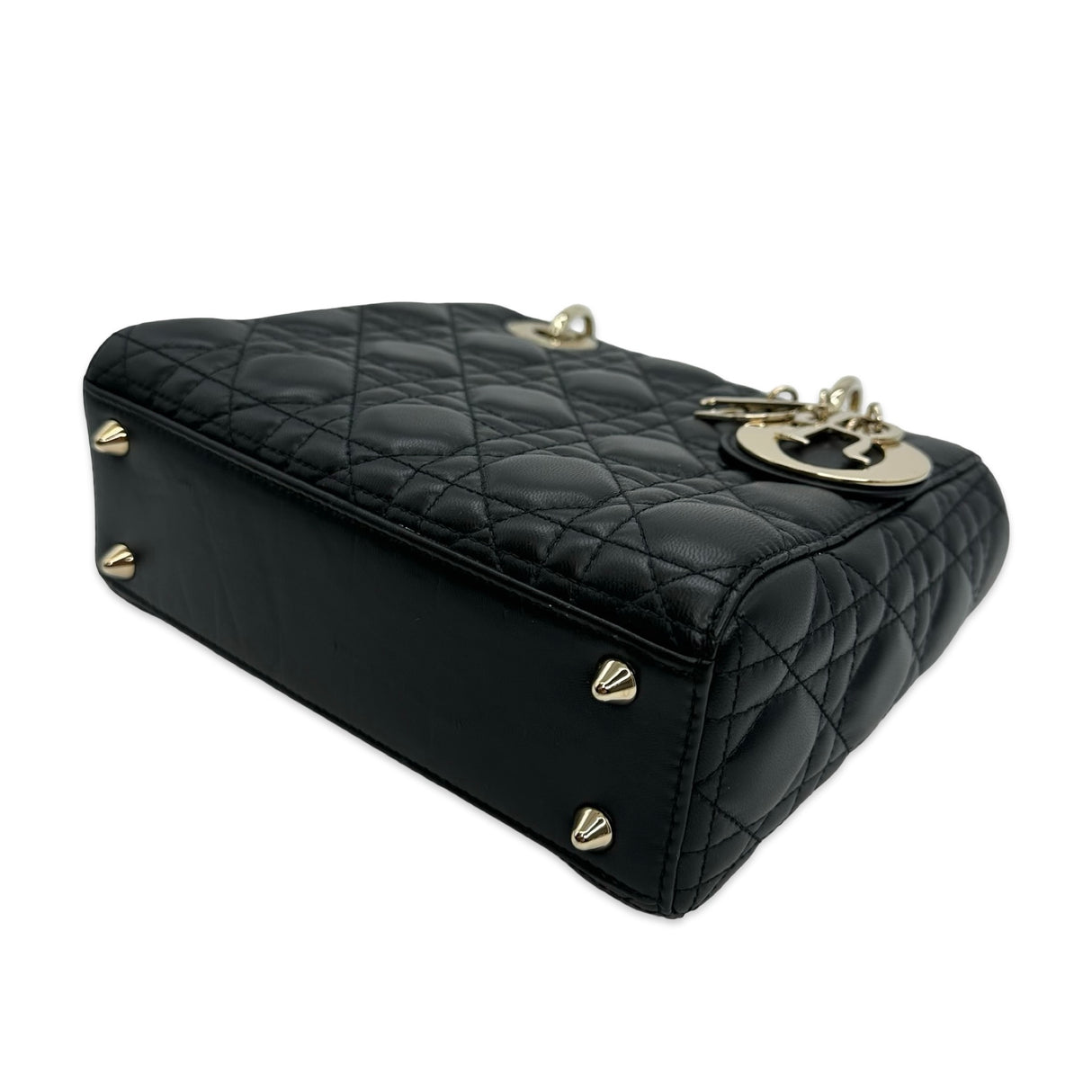 CHRISTIAN DIOR: Cannage Small My ABCDior Lady Dior