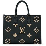 LOUIS VUITTON: Bicolor Monogram Empreinte Onthego MM