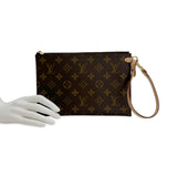LOUIS VUITTON: Monogram Pochette Wristlet