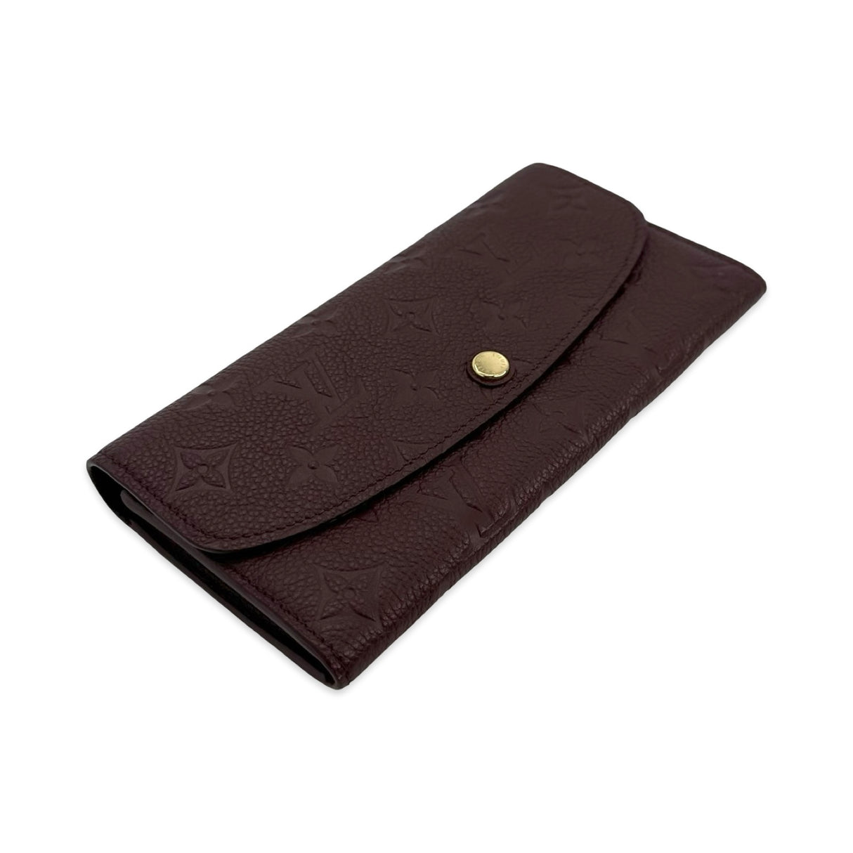 LOUIS VUITTON: Monogram Empreinte Emilie Wallet