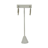 CHANEL: CC Heart Hoop Earrings