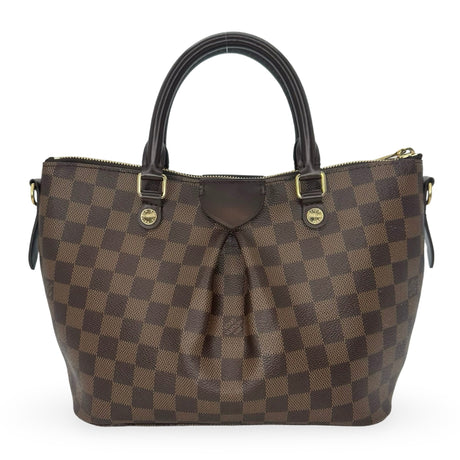 LOUIS VUITTON: Damier Ebene Sienna PM