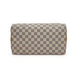 LOUIS VUITTON: Damier Azur Speedy Bandouliere 30