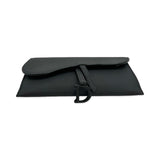 CHRISTIAN DIOR: Ultramatte Long Saddle Wallet with Chain