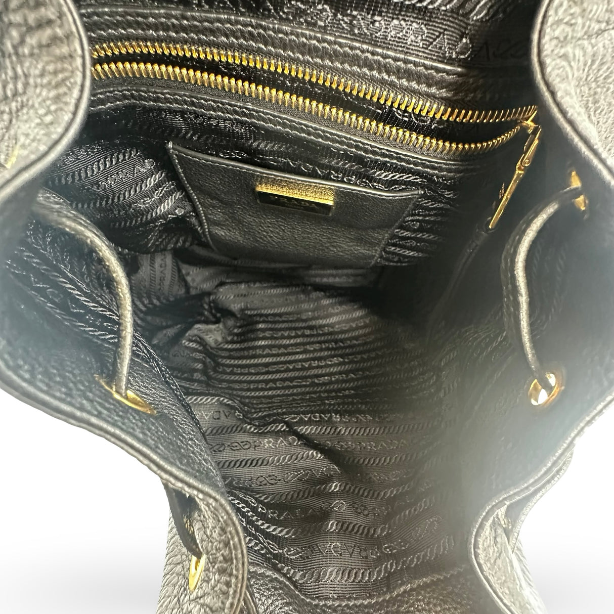 PRADA: Vitello Daino Backpack
