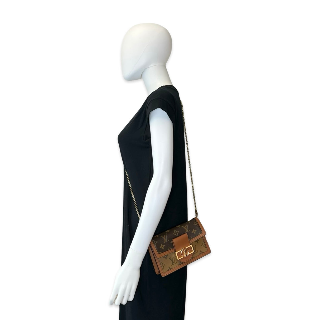 Monogram Reverse Dauphine Wallet on a Chain